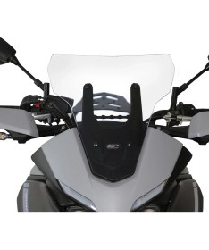 Resim GP Kompozit Yamaha MT-07 Tracer 2020-2024 Uyumlu Ön Cam Şeffaf 56 cm 