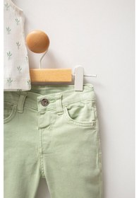 Resim U.s. Polo Assn. Kız Bebek Beyaz Pijama Takım 50322908-vr013 Beyaz 