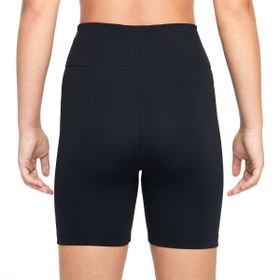 Resim Nike Dri-Fit One 5in Çocuk Siyah Günlük Stil Tayt FZ5603-010 
