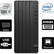 Resim Hp Protower 290 G9 Intel I9-12900K 6B2U8EA-761 24GB 1tb Intel UHD Grafik Kartı 770Windows 11 Pro Masaüstü Bilgisayar 