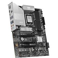 Resim MSI Pro Z890-S Wi-Fi Intel LGA1851 3xM.2 8600MHz DDR5 ATX Anakart 