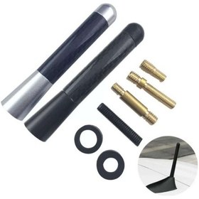 Resim Herşeyfırsat Herşey Fırsat | Oto 8 Cm Sport Krom Araç Anten 