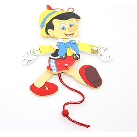 Resim Ahşap Sallanan Pinokyo Figürü - 9000101358681do 