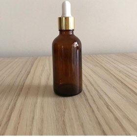 Resim 5Cc Kahverengi Cam Şişe+Sarı Kapak Beyaz Emzik 100 Adet 