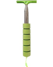 Resim Teleskopik Araba Aynası Sileceği - Paslanmaz Çelik Temizleme Fırçası Yeşil 