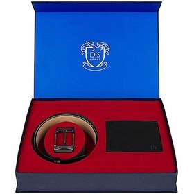 Resim D's Damat Siyah Erkek Kemer - Cüzdan Set 912 001 Siyah 