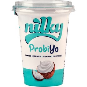 Resim NİLKY Probiyo Sade (Hindistan Cevizi Yoğurdu) 400g 