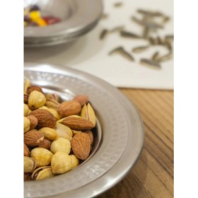 Resim YUNUSOĞLU HOME Otantik Paslanmaz Çelik Yuvarlak Çerezlik, Çerez Kasesi 3 Adet 