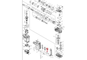 Resim Makita HR4002 Şalter Ürün Kodu 651922-3 