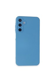 Resim artlab Art Galaxy A15 4G Kılıf Nano İçi Kadife Silikon - Mavi Lab 