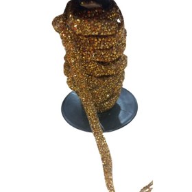 Resim Silikonlu Yapıştırma Taş 1 cm Gold 5 Metre 