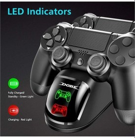 Resim Qyouth Usb Standı Slim Şarj Ps4 Ps4 Ps4 Pro İstasyonu İçin Hızlı Gamepad Çift Gs 