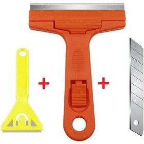 Resim cam ocak temizleyici buz sökücü Spatula seti mutfak ocak fayans 