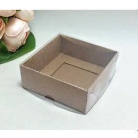 Resim 8X8X3 Kraft Üstü Asetatlı Kutu 10 Adet 