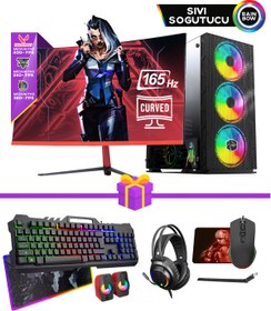 Resim RAMTECH EXTREME X80 İ-5820K 3.3GHZ RAM 32GB SSD 960GB RX6600 8GB SIVI SOĞUTMA 23.6"MONİTÖR OYUNCU PC 16:00 A KADAR VERİLEN SİPARİŞLER AYNI GÜN KARG ODA