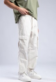 Resim Utility Kargo Pantolon - Taş / L 