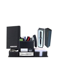 Resim Masaüstü Deri Kalemlik - telefon+kalemlik+ataçlık+iğnelik+kartvizit 