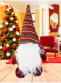Resim Yenigeldi 1 Adet 50 Cm Gnome Yılbaşı Noel Şans Cücesi Süs Dekorasyon Yılbaşı Ağaç Ve Masa Süsü, Kırmızı 