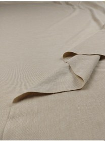 Resim Bej Renkte İnterlok Örme Kumaş En: 160cm-10662 Renkli 
