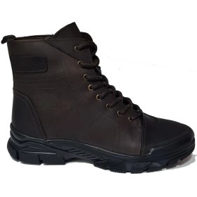 Resim Voyager 6021 Erkek Nubuk Hakiki/gerçek Deri Rahat Günlük Bot Kahve Kahverengi 