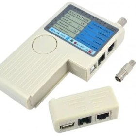 Resim Zerzembe Kablo Test Cihazı RJ11 RJ45 USB Bnc Lan Ağ Kablosu Test Cihazı 