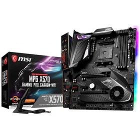 Resim MSI MPG X570 Gaming Pro Carbon WIFI AMD X570 4400 MHz (OC) DDR4 Soket AM4 ATX Anakart 