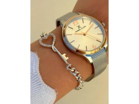 Resim Daniel Klein DK.FT.1.340 Daniel Klein Çelik Kordon 30 mt Suya Dayanıklı Yeni Sezon Şık Tasarım Bayan Kol Saati 