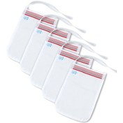 Resim Eker Kese Nazik Dokunuş Banyo Kesesi 5'li 