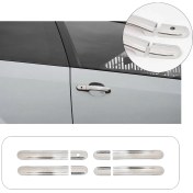 Resim Brsplast Ford Fiesta Uyumlu 2002-2009 Krom Kapı Kolu 4 Kapı Paslanmaz Çelik 
