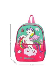 Resim Waddell Lisanslı Unicorn Desenli Anaokul Kreş Sırt Çantası 