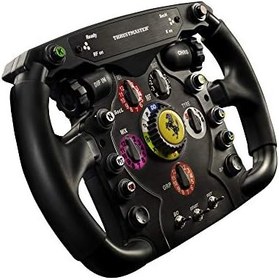 Resim Thrustmaster F1 Wheel Add-On – Resmi Ferrari Lisansına sahip, yüksek hassasiyetli yarış direksiyonu, PlayStation, Xbox ve PC ile uyumludur. 