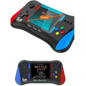 Resim Ceylan Adam 3.5 İnç 500'ü 1 Arada Klasik Oyun Konsolu Nostalji Oyunlu i 