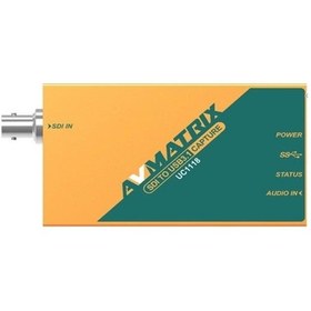 Resim Avmatrix Uc1118 Sdı - Usb 3.1 Tip-c Video Capture Kartı 
