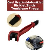 Resim Özel Seri Yüksek Kaliteli Ergonomik Sert Dayanıklı Kıl Bisiklet Motosiklet Zinciri Temizleme Fırçası 