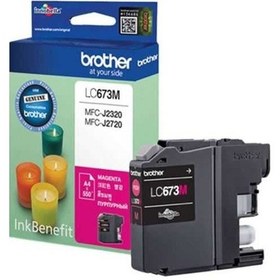 Resim Tonersepeti Brother Lc673m Kırmızı Kartuş 