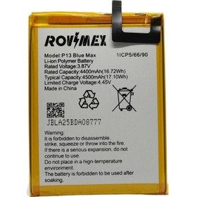 Resim Rovimex Reeder P13 Blue Max Batarya Pil 