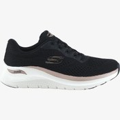 Resim Skechers Arch Fit 2.0 - Glow The Distance Kadın Siyah Sneaker 150067tk Bkrg Siyah 