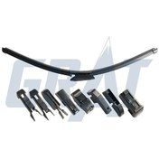 Resim Grat 45CM 18" 450MM Muz Banana Silecek Tekli 9 Aparatlı 