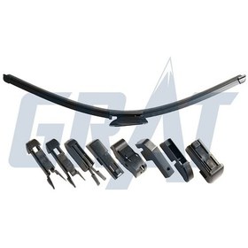Resim Grat 45CM 18" 450MM Muz Banana Silecek Tekli 9 Aparatlı 