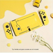 Resim Cloud011 Nintendo Switch Oled İçin Sarı Tpu Korumalı Kapak, Ayrılabilir Tasarım, Çizilmeye Dayanıklı. 