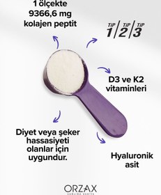 Resim DAY2DAY The Collagen All Body Tip 1/2/3 Kolajen-Glutatyon-Çinko, D3,K2,C Vitamini-Taurin-L-Arjinin-HA 300gr 