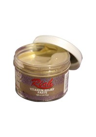 Resim Rich Titanium Metalik Rölyef Pasta 160 Cc. 5512 Beyaz Altın 