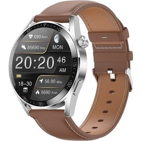 Resim Cbtx Global AK03Pro Nabız Monitörü Spor Izci Ip67 Su Geçirmez Bluetooth Deri Kayış Çağrı Bileklik Akıllı Saat (İthalatçı Garantili) 