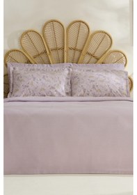 Resim Karaca Home Noa Bambu Çift Kişilik Pike Takımı Açık Mürdüm Açık Mürdüm 