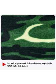 Resim SAVEX Polar Kar Maskesi Yeşil Kamuflaj 