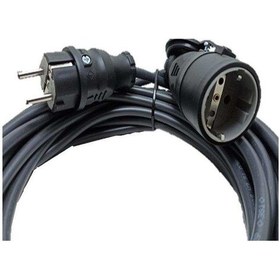 Resim Bemis Tekli Kauçuklu Priz 3x2.5 mm Uzatma 15 MT 