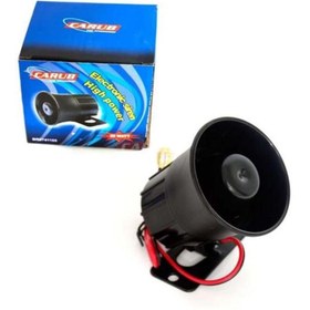 Resim Carub Oto Alarm Sireni 6 Sesli 4.8 Cm 20w 12volt 