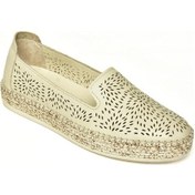 Resim Fox Shoes U555200103 Bej Hakiki Deri Kadın Günlük Ayakkabı Bej-hakiki Deri Bej 