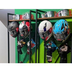 Resim Motorcu Kask Askısı, Motorcu Dolabı, Vestiyeri Xpro-1v8 