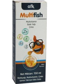 Resim Afk Multi Fish Şurup 150 ML 